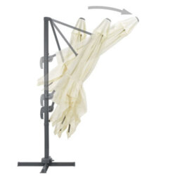 Berkfield Outdoor Umbrella With Portable Base Sand - thumbnail 6