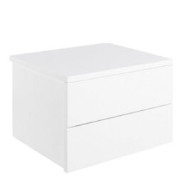 Furniture To Go Avignon Bedside Table With 2 Drawers In Black - thumbnail 1