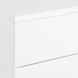 Furniture To Go Avignon Bedside Table With 2 Drawers In Black - thumbnail 6