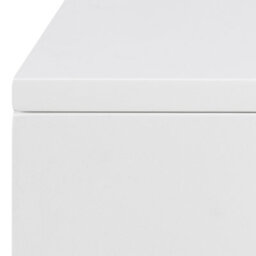Furniture To Go Avignon Bedside Table With 2 Drawers In Black - thumbnail 7
