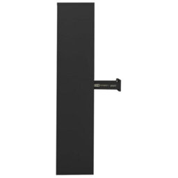 Vidaxl Office Cabinet Anthracite 90X40X180 Cm Steel And Tempered Glass - thumbnail 4
