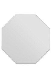 "Mirroroutlet Octa - All Glass Modern Bevelled Octagonal Wall Mirror 31"" X 31"" (80X80Cm)" - thumbnail 3
