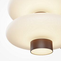 Luminosa Lighting Luminosa Nuvem Led Wall Lamp Brown 3000K Dimmable - thumbnail 3