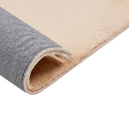 Beliani Faux Fur Rug Mirpur Beige 80 X 150 Cm - thumbnail 5