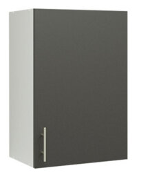 Jd Greta Kitchen Wall Unit 500mm Storage Cabinet With Doors And Shelf 50Cm - Dark Grey Matt
