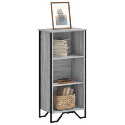 Berkfield Bookcase Grey Sonoma 50X31X106 Cm Engineered Wood - thumbnail 1
