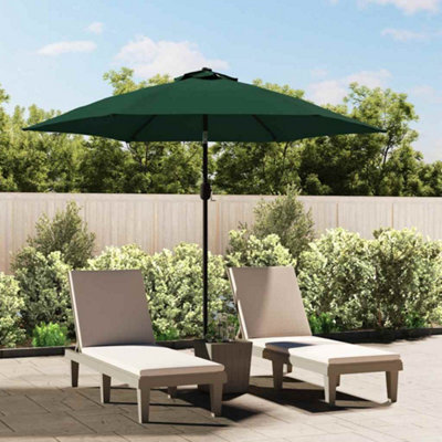 Walplus Led Cantilever Garden Parasol 3 M Green - image 1