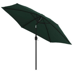 Walplus Led Cantilever Garden Parasol 3 M Green - thumbnail 4