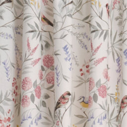 Dreams & Drapes Caraway Pair Of Pink Pencil Pleat Curtains - thumbnail 3