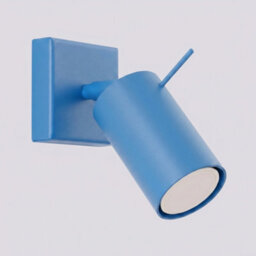 Sollux Lighting Ring Steel Light Blue 1 Lights Modern Wall Lamps - thumbnail 5