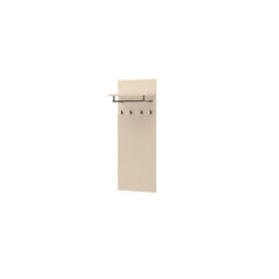 Arte Trend 06 Hallway Hanger Set 76Cm - Beige & Black With Led Lighting For Modern Entryways