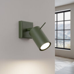 Luminosa Lighting Luminosa Ring Modern Single Wall Spotlight Olive Green - thumbnail 3