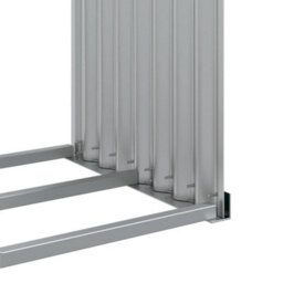 Walplus Log Holder Green 120X45X100 Cm Galvanised Steel - thumbnail 8