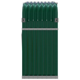 Walplus Log Holder Green 120X45X100 Cm Galvanised Steel - thumbnail 5