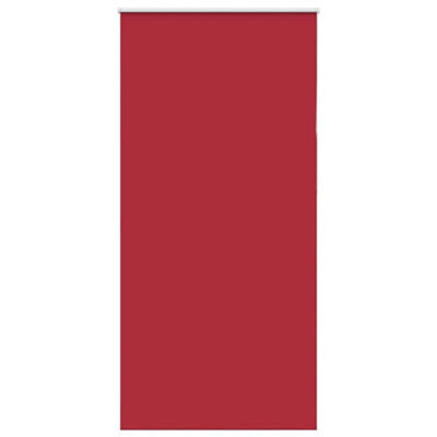 Berkfield Durable Roller Blind Blackout Red 105X210 Cm Fabric Width 100.7 Cm Polyester - image 1