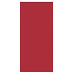 Berkfield Durable Roller Blind Blackout Red 105X210 Cm Fabric Width 100.7 Cm Polyester