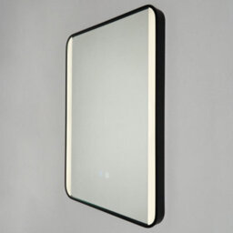 Litecraft Aiga Bathroom Mirror With Motion Sensor And Demist - Satin Brass - thumbnail 3
