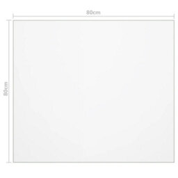Walplus Table Protector Matt 80X80 Cm 1.6 mm Pvc - thumbnail 6