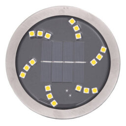 Walplus Solar Ground Lights With Ground Spikes Outdoor 12 Pcs Warm White - thumbnail 6