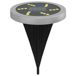 Walplus Solar Ground Lights With Ground Spikes Outdoor 12 Pcs Warm White - thumbnail 5