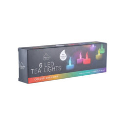 Candle Led Tealights Colour Changing 6Pc - thumbnail 6