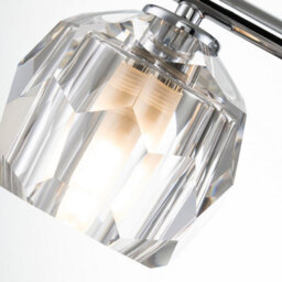 Luminosa Lighting Luminosa Quoizel Regalia Wall Lamp Polished Chrome, 3000K, Ip44 - thumbnail 2