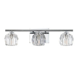 Luminosa Lighting Luminosa Quoizel Regalia Wall Lamp Polished Chrome, 3000K, Ip44 - thumbnail 5