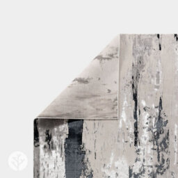 Grey Modern Easy To Clean Abstract Rug For Dining Room Bedroom And Living Room-66 X 240Cmcm (Runner) - thumbnail 4