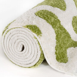 The Rugs Joli Green And White Abstract Doodle Rug Soft Dense Pile Easy To Clean And Pet Friendly For Living Rooms And Bedrooms - thumbnail 7