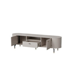 Arte Elegant Cashmere Zante 5 Tv Cabinet 1800mm X 490mm X 400mm - Warm Entertainment Solution - thumbnail 2