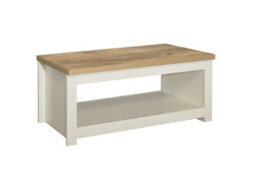 Birlea Highgate Coffee Table Cream & Oak - thumbnail 3