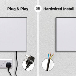 Mirrorstone Heating Mirrorstone Classic White Panel Fir Coated Aluminium 1200W Infrared Heating Panel - thumbnail 5