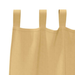 Berkfield Curtains With Curtains 2 Pcs Beige 260 X 140 Cm Polyester - thumbnail 4