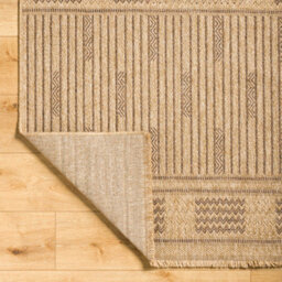 Livabliss Mirage-Cottage Tan Brown Fringe In- & Outdoor Jute-Look Rug 200 X 275 Cm Easy Care, Non Shedding - thumbnail 5