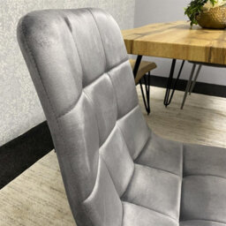 Kosy Koala Modern Dining Table Set With 2 Benches And 2 Grey Velvet Chairs Kitchen Dining Room Furniture - thumbnail 5