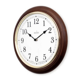 Acctim Winchester Medium Oak Wall Clock - thumbnail 3