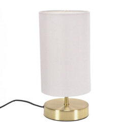 Valuelights Francis Gold Touch Table Lamp With White Shade - thumbnail 7