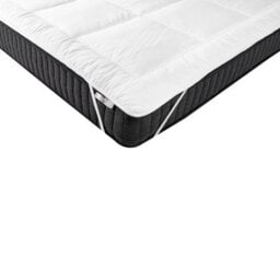 Beliani Polyester Mattress Topper Softguard 3 160 X 200 Cm (Eu King Size) - thumbnail 4