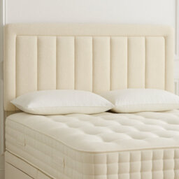 "Urban Textures - Arlo Luxury 26"" High Boucle Fabric Upholstered Headboard - Cream" - thumbnail 1