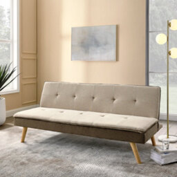 Mattress Guru Zuma Versatile 3 Seater Fabric Padded Sofa Bed, 3 Seater, Durable Hardwood Frame - thumbnail 4