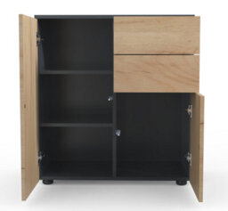 Vcm Chest Of Drawers Sideboard Dalosa 4 Drawer - thumbnail 4