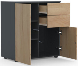 Vcm Chest Of Drawers Sideboard Dalosa 4 Drawer - thumbnail 3