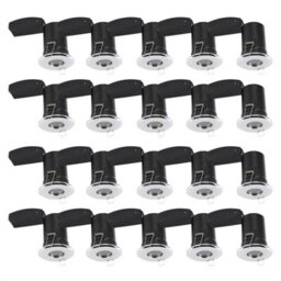 First Choice Lighting Set Of 20 - Chrome Ip65 Bathroom Recessed Fire Rated Downlights - thumbnail 1