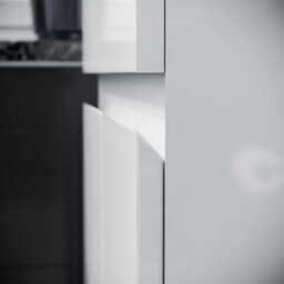 Nes Home White 500mm 100% Waterproof Pvc Freestanding Bathroom Basin Vanity Unit - thumbnail 3