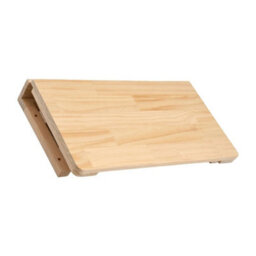 60X40Cm Folding Wall Desk Drop Leaf Table Laptop Dining Writing Desk Floating Wood Shelf - thumbnail 5