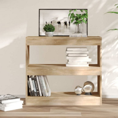 Berkfield Book Cabinet/room Divider Sonoma Oak 80X30X72 Cm - image 1