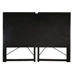 House Of Home Multifunction Folding Desk Portable Compact Computer Table In Black 100Cm - thumbnail 3