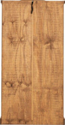 Seconique Corona 2 Door 2 Drawer Glass Display Unit Distressed Waxed Pine  Glass - thumbnail 6
