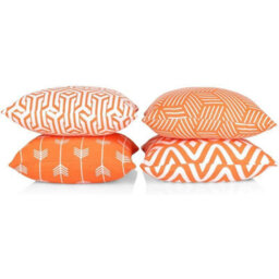 Penguin Home 100% Cotton Set Of 4 - Decorative Double Sided Square Cushion Covers - thumbnail 2
