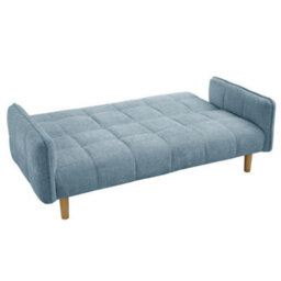 Home Detail Bergamot Clic-Clac Sofa Bed, Blue Chenille - thumbnail 4